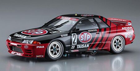 Hasegawa HC41 21141 1/24 Ölçek STP Taisan GT-R (Skyline GT-R [BNR32 Gr.A] 1993 JTC) Otomobil Plastik Model Kiti